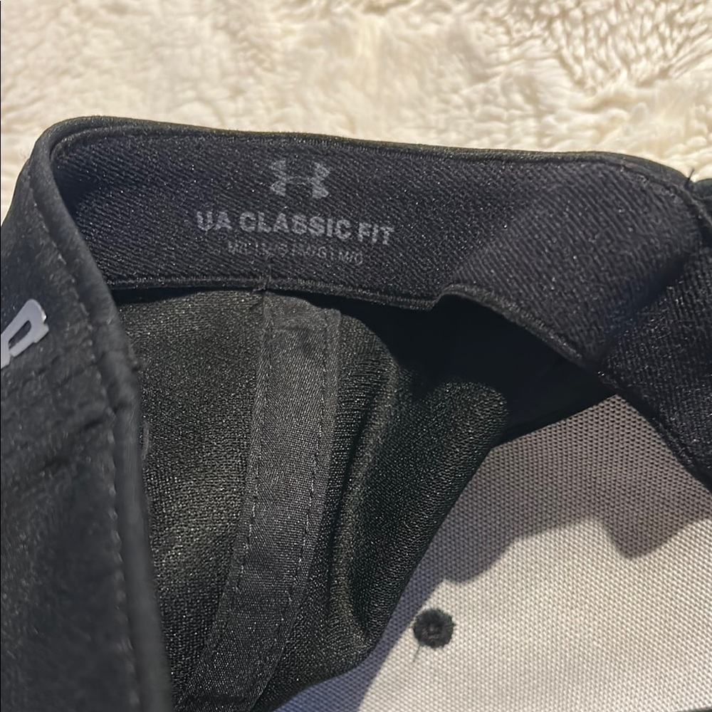 Under Armour Black and Gray Logo Cap - Picture 2 of 4